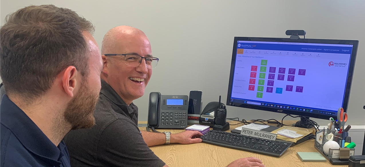 QuickWorks helps Mulraney Components achieve ISO9001 and double turnover